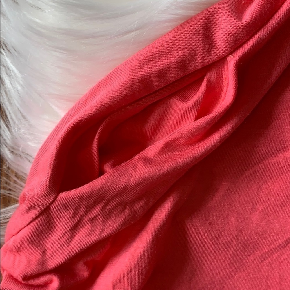 Two Pocket Cold-Shoulder Ruffle Dress - Picture 5 of 5